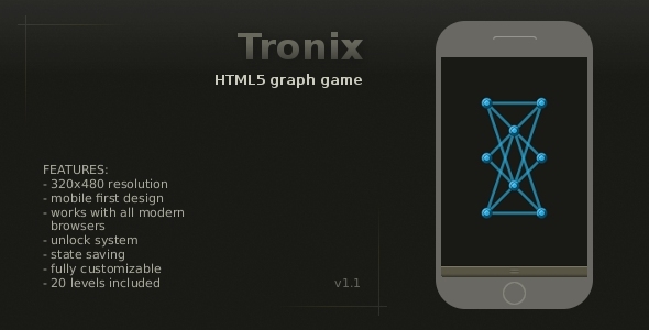 Tronix - Graph Game - CodeCanyon Item for Sale
