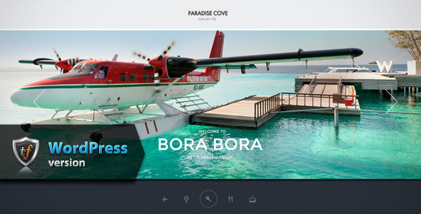 Paradise Cove - Hotel WordPress Theme - Travel Retail
