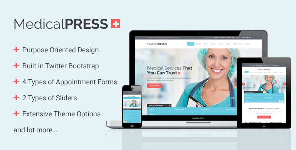 MedicalPress - Health and Medical WordPress Theme - Health & Beauty Retail