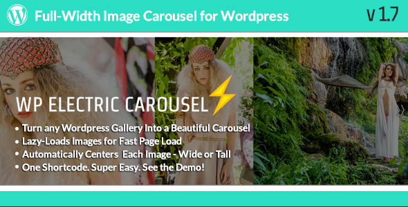 WP Electric Carousel - Full Width Lazy Load Slider - CodeCanyon Item for Sale