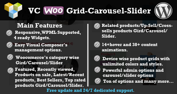 Visual Composer Woocommerce Grid/Carousel/Slider - CodeCanyon Item for Sale